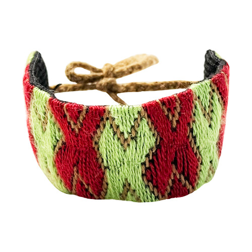 دستبند سوزندوزی بلوچی گالری عزیزی مدل gz36