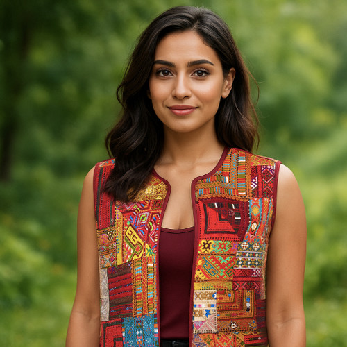 قیمت جلیقه سوزندوزی بلوچ